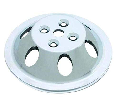 RACING POWER R9478POL POLISHED ALUMINUM SB CHEVY V8 SINGL