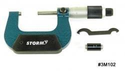 Central Tools CEN3M102 Storm Conventional Micrometer - 1-2 In