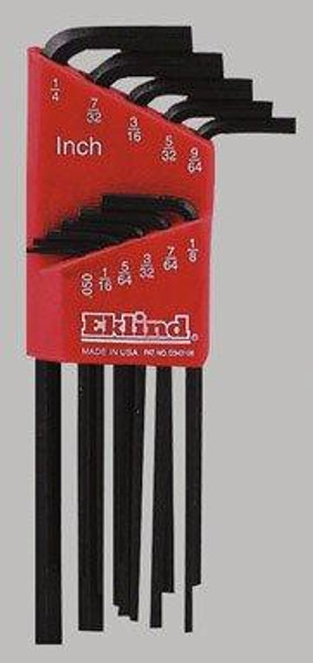 EKLIND TOOL EKL21172 Eklind Metric Hex Key Set Fold-Up Chrome Nickel Alloy EKLIND TOOL EKL21172 Eklind Metric Hex Key Set Fold-Up Chrome Nickel Alloy