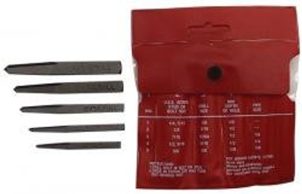 Horizon Tool CAL441 Cal-Van Tools Fluted Screw Extractor Set
