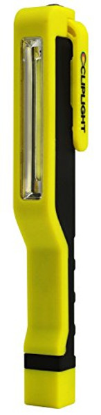 Cliplight CLP111112 Clipstrip LED Pocket Flashlight 140 Lumen Magnetic Swivel Clip, Batteries Included, New Chip-On-Board LED Technology, Perfect For Toolbox, Glovebox, Purse, Kitchen Drawer, Survival Kit