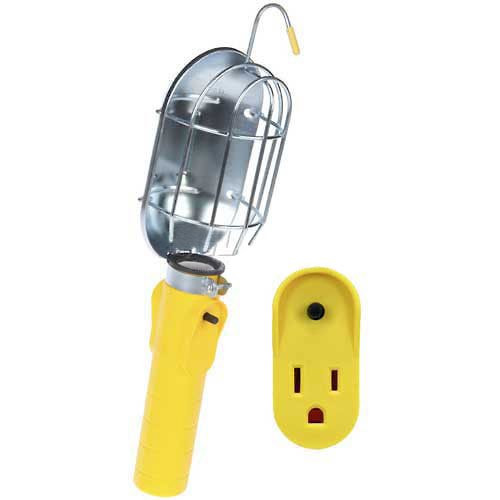 Bayco Products BAYSL204 Bayco SL-204 Replacement Incandescent Work Light Head with Metal Guard and Single Outlet for Models 450 and 840