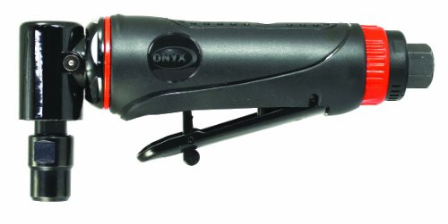 Astro Pneumatic AST204 Astro ONYX Composite 1/4-Inch 90 Degree Angle Die Grinder with Rear Exhaust