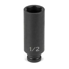 Grey Pneumatic GRE909MDS 1/4" Drive 6 Point Metric Deep Impact Socket ( â€" 9mm)