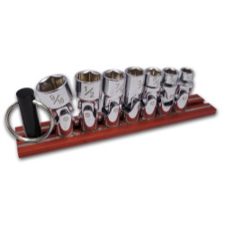 7pc Universal SAE Socket Set, 1/4 thru 9/16 VIM Tools VIMVU400