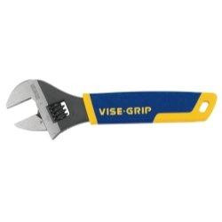 Vise Grip VGP2078606 Vise Grip 2078606 1-Inch Jaw Capacity 6-Inch Adjustable Wrench with Comfort Grip