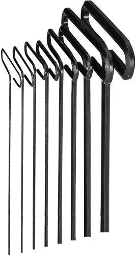 EKLIND TOOL EKL33198 Eklind 33198 Standard 8pc T-Handle Hex Key Set 3/32" to 1/4" - 9-Inch