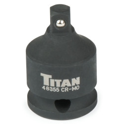 Titan TIT48355 3/8" x 1/4" Drive Reducing Impact Adapter