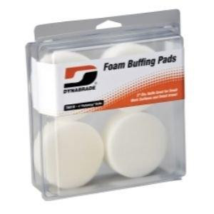 3"" White Foam Polishing Pads (Four In Clear Pkg.)