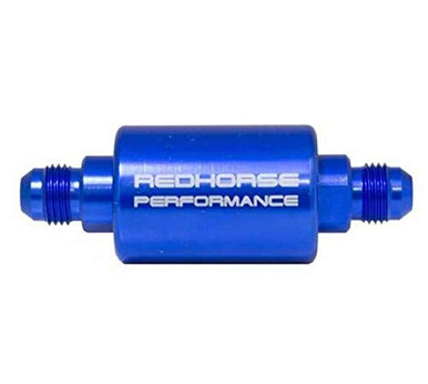 Redhorse Performance 4151-06-1 6AN Fuel Filter- Blue main image 0