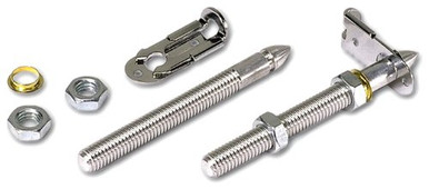 Moroso Quick Release Pin, 0.500" Diameter, 2.500" Length, T-Handle, Pair