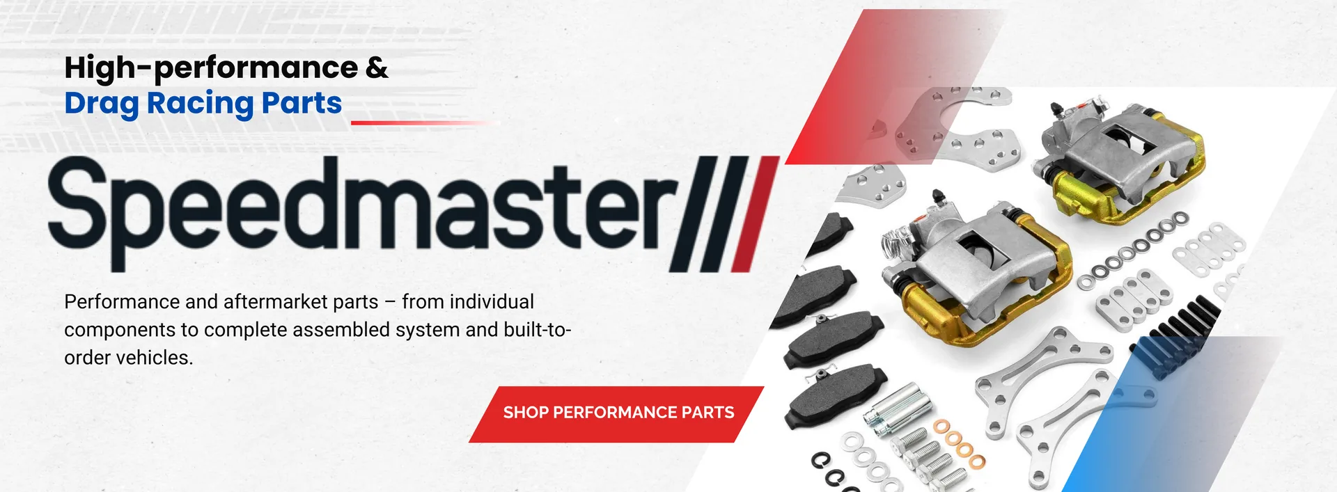 Speedmaster — High-performance & Drag Racing Parts. Shop performance parts.