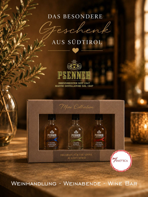 PSENNER MINI COLLECTION - GRAPPA GESCHENKSET 3 x 0,1L