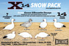 X14 SNOW Goose Silhouette Pack