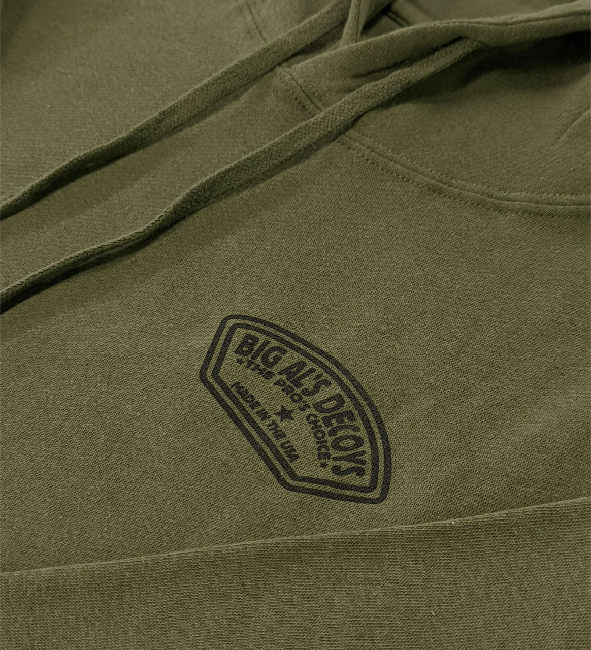 HOODIE SWEATSHIRT - Olive green