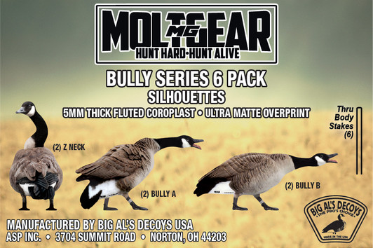 Molt Gear Bully Series 1 - 6 Pack Molt Gear Bully Series 1 - 6 Pack