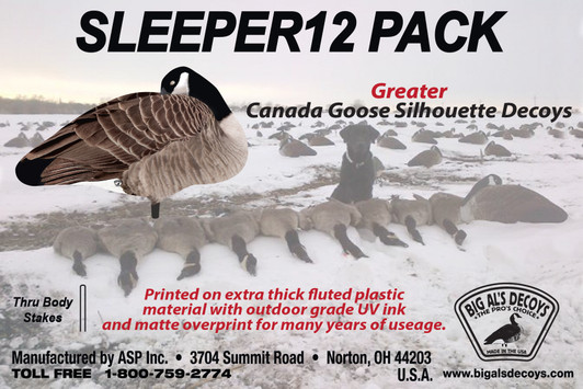Sleeper Pack Greater Canada Goose Silhouettes Sleeper Pack Greater Canada Goose Silhouettes