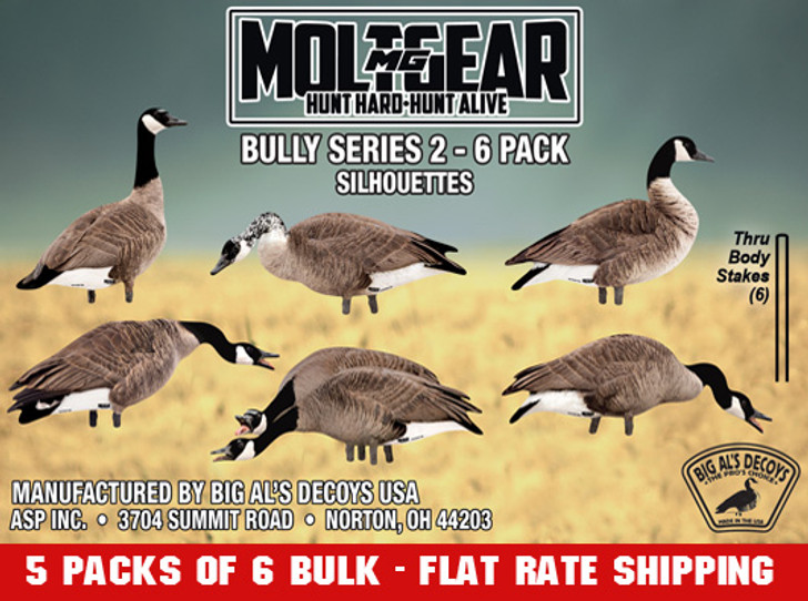 Molt Gear 5 Pack Bully Series 2 (30 Decoys)