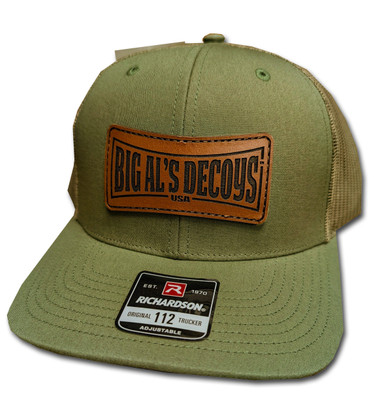 Loden Green/Green New Logo Snap Back Hat 2025 - Big Al's Decoys