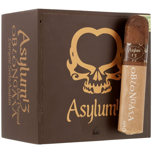 Asylum 13 Oblongata Maduro 6 x 80