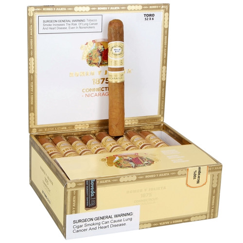 Romeo y Julieta 1875 Connecticut Nicaragua Toro