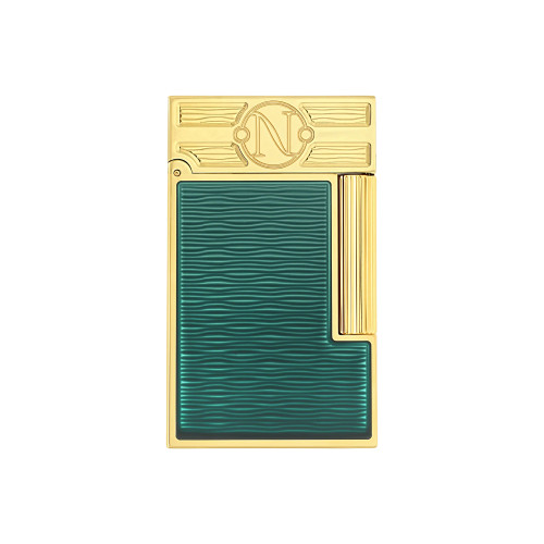 S.T. Dupont Lighter Ligne 2 Under the Seas Green Pacific