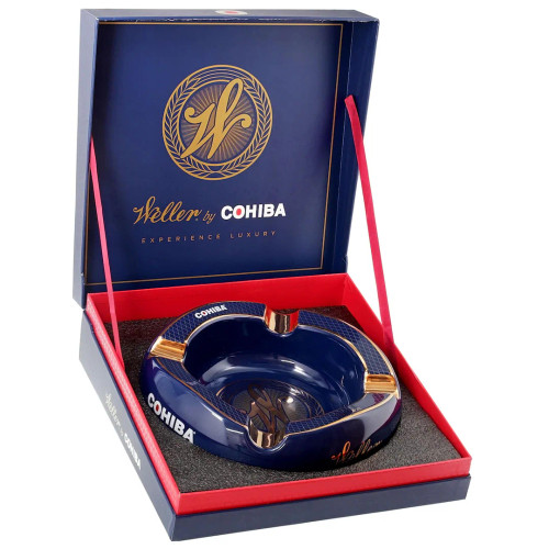 Weller by Cohiba Blue 4 Cigar Ashtray