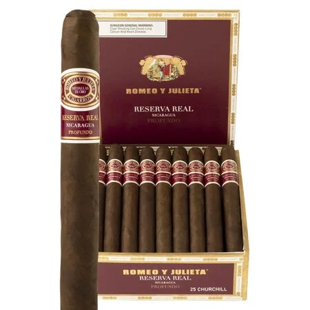 Romeo y Julieta Reserva Real Nicaragua Profundo Churchill