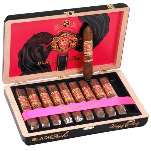 Arturo Fuente Black Pink Vintage 1960's Black Happy Ending