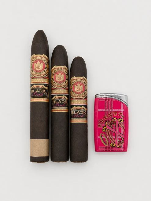 Arturo Fuente Black Pink Vintage Sampler- Rose J30