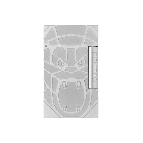 ST Dupont Ligne 2 Brushed Lighter Orlinski Silver