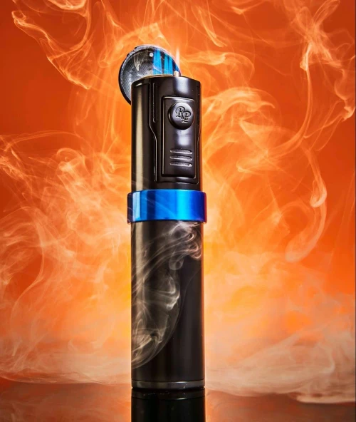 Rocky Patel Diplomat II Thin Blue Line Black Lighter