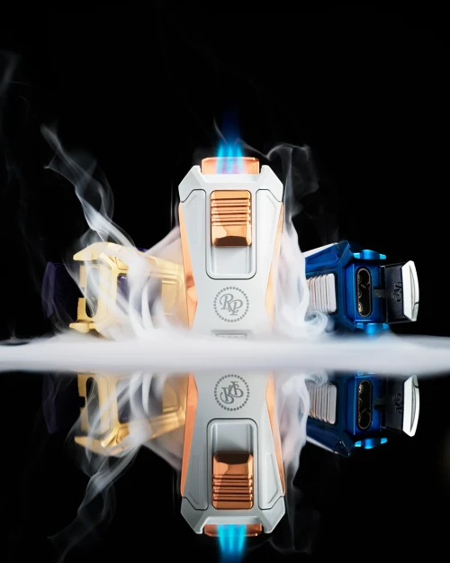 Rocky Patel Collection Rose Gold & White Lighter