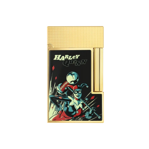 S.T. Dupont Line 2 Lacquered Harley Quinn Lighter