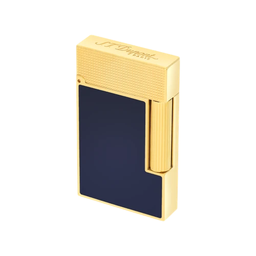 S.T. Dupont Ligne 2 Micro Diamond Head Dark Blue Lighter