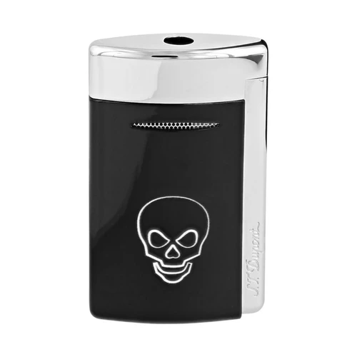 S.T. Dupont Minijet Lighter Skull Black