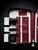 Project Carbon Leather Series Robusto's Limited Edition Travel Case Maroon & White