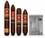 Arturo Fuente Black Pink Sampler + Prometheus Magma T24 Chrome Wave Lighter