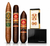 Arturo Fuente Collector's Sampler + Prometheus Retro 2024 Rare Black White/Gold Lighter & Humidifer