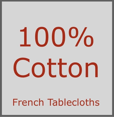 4-Seat French Tablecloths – Cotton 4-Seat French Tablecloths – Cotton