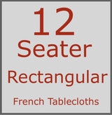 12-Seat French Tablecloths