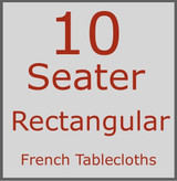 10-Seat French Tablecloths