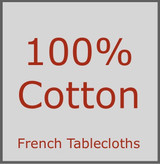 150 cm Round French Tablecloth – Cotton