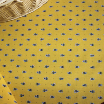 Marat Avignon Yellow French Serviette Napkin Made in France