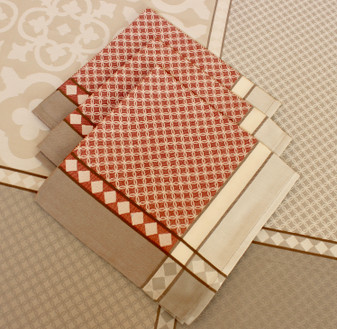 Marius Rust French Jacquard Napkin Made in France