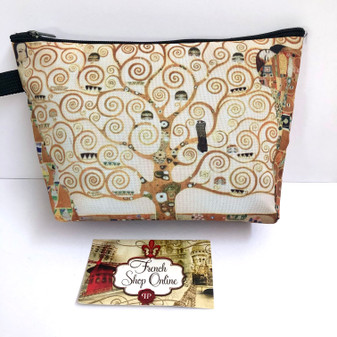 Gustav Klimt Tree of Life Cosmetic Bag