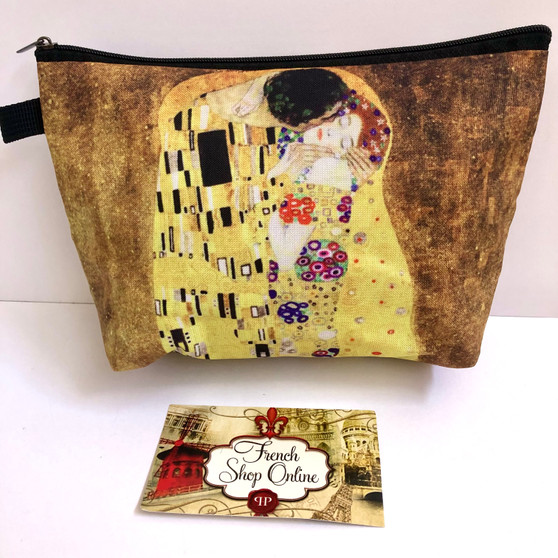 Gustav Klimt Kiss Cosmetic Bag