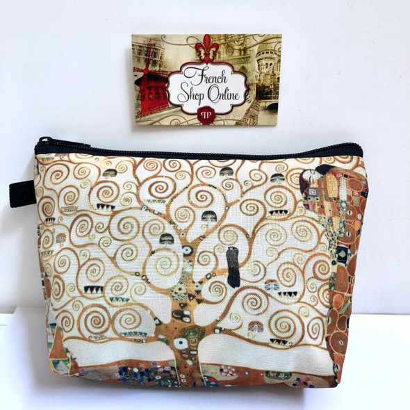 Gustav Klimt Tree of Life Cosmetic Bag