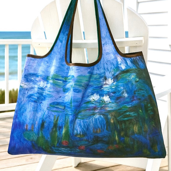 Claude Monet – Water Lilies Foldable Shopper Bag