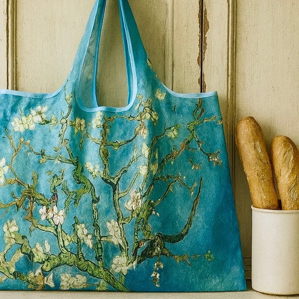 Vincent van Gogh – Almond Blossom Foldable Shopper Bag